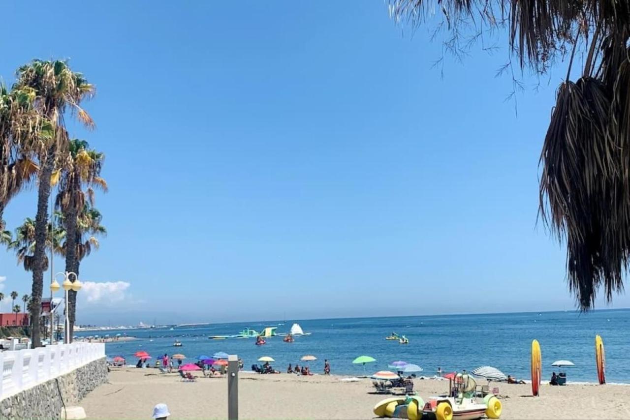 בנאלמדנה Precioso Estudio Frente Al Mar Con Piscina מראה חיצוני תמונה