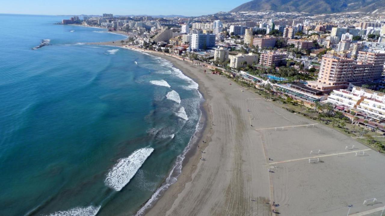 בנאלמדנה Precioso Estudio Frente Al Mar Con Piscina מראה חיצוני תמונה